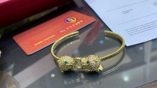 CARTIER  Panther Face Bracelet