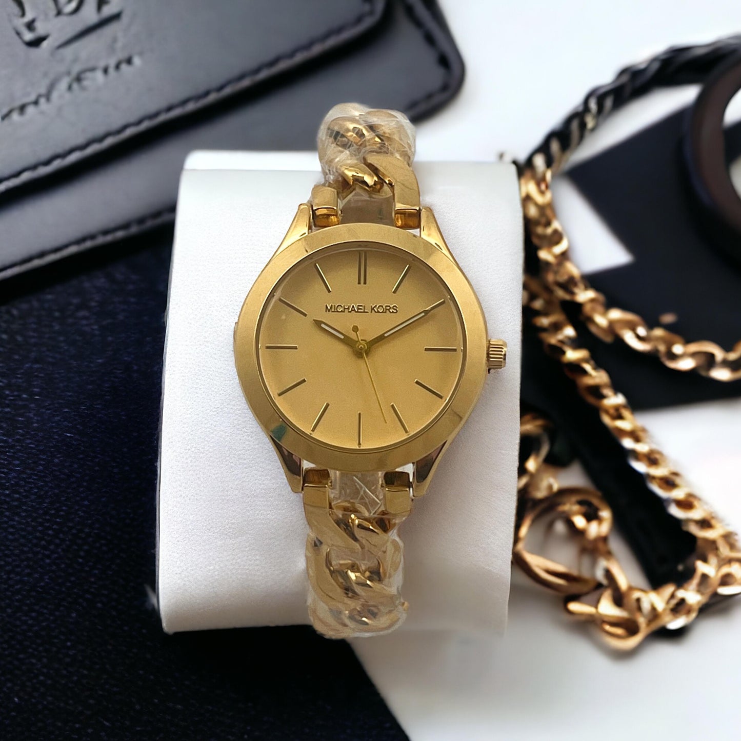 MICHAEL KORS METAL BRACELET WATCH