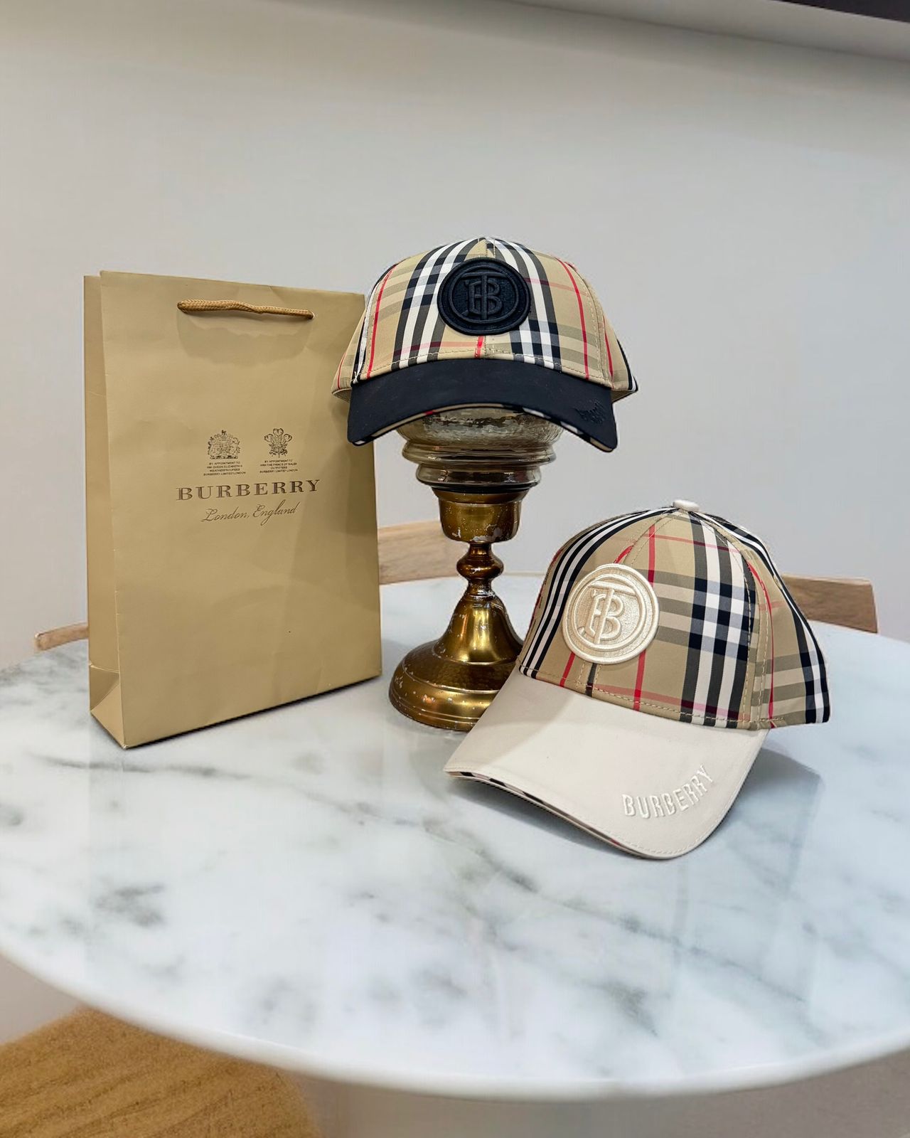 BURBERRY BASEBALL CAPS