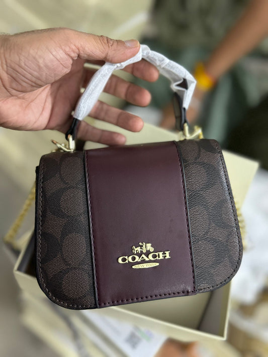 COACH LYSA TOP HANDLE BAG