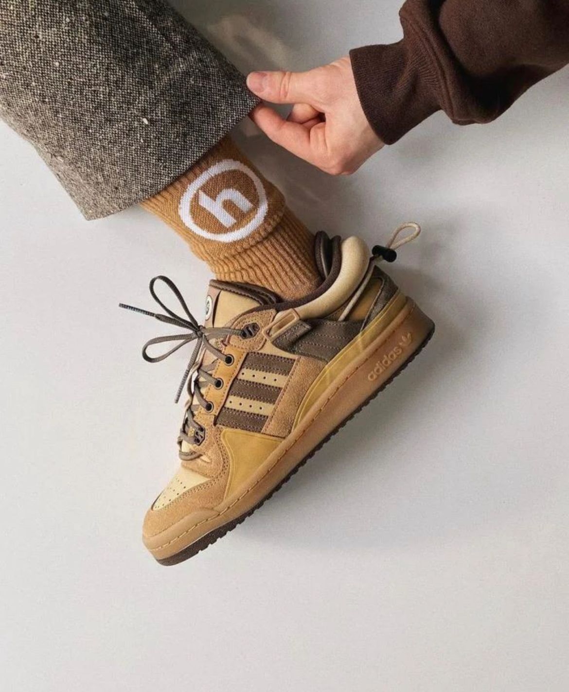 Adidas Bad Bunny FORUM BROWN ☕🤎